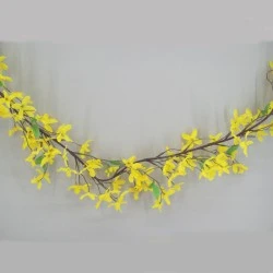 Silk Forsythia Garland 182cm - F019 G2