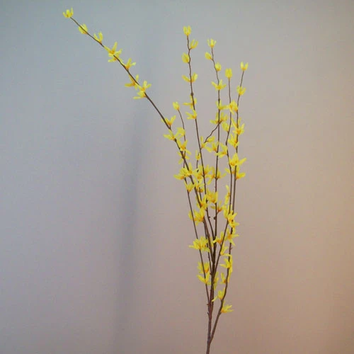 Artificial Forsythia Branch Yellow 118cm - F058 K1