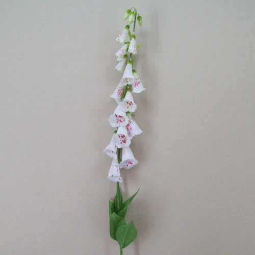 Artificial Foxgloves White 107cm - F050 LL2