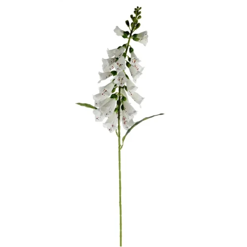 Artificial Foxgloves White 80cm - F076 G2