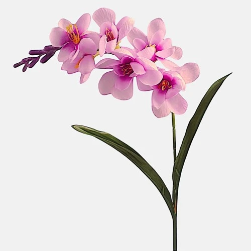 Freesias Stem Pink 56cm - F027 