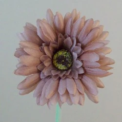 Artificial Gerbera Mink Small 57cm - G142 E2