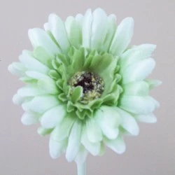 Artificial Gerbera Mint Green Small 57cm - G135 F2