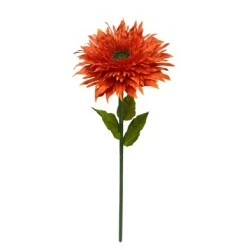 Giant Supersized Artificial Gerbera Orange 115cm | VM Display Prop - G163 