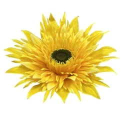 Giant Supersized Artificial Gerbera Yellow 115cm | VM Display Prop - G162