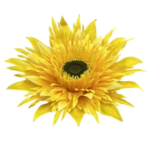 Giant Supersized Artificial Gerbera Yellow 115cm | VM Display Prop - G162