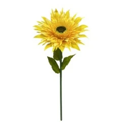 Giant Supersized Artificial Gerbera Yellow 115cm | VM Display Prop - G162