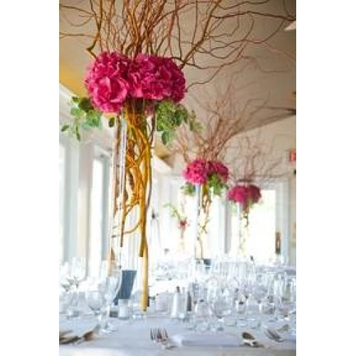 Giant Silk Hydrangeas Hot Pink 64cm - H009 H1