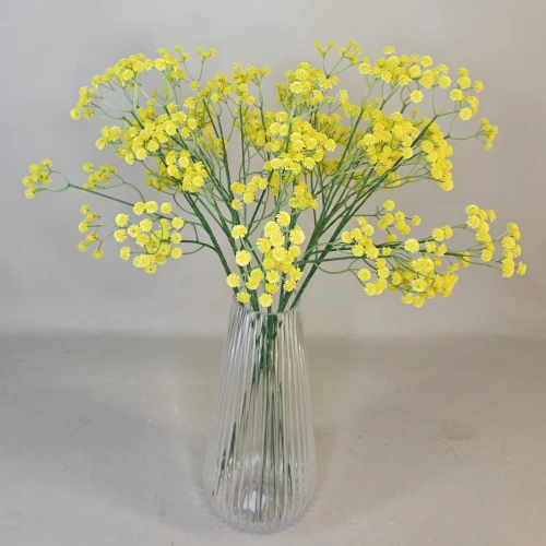 Artificial Gypsophila | Yellow Baby's Breath 62cm - G005 D4