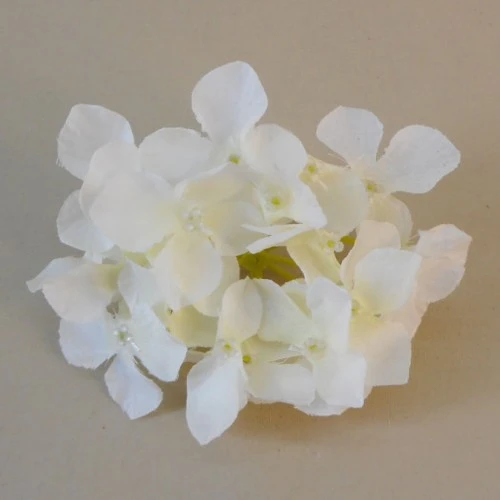 Artificial Hydrangeas Ivory Heads Only 11cm - H063 EE2