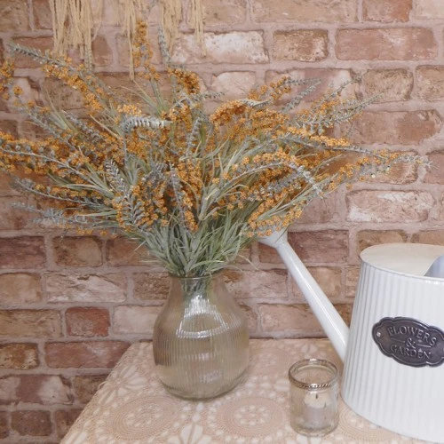 Artificial Heather Plants Orange 54cm - H072 II1