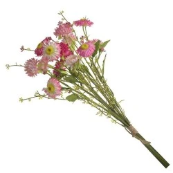 Artificial Helichrysum Mixed Pink 46cm | Faux Dried Flowers - H098 G2