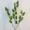 Artificial Harvest Hops Branch Green Plastic 62cm - H194 J3