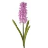 Artificial Hyacinth Plants Pink 43cm - H045 JJ3
