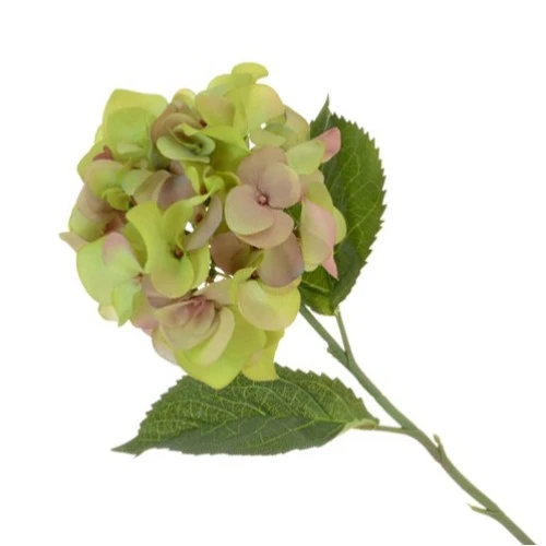 Artificial Garden Hydrangeas Green 58cm - H095 G3