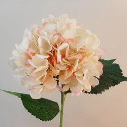 Artificial Hydrangeas Blush Pink 82cm - H021 I3