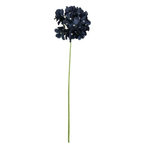 Artificial Hydrangea Navy Blue 62cm - H106 F3