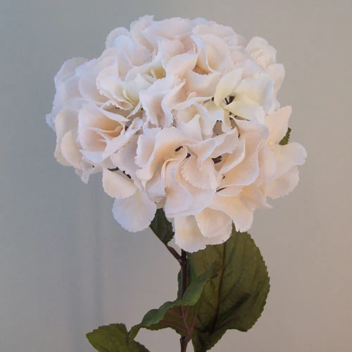 Artificial Hydrangeas Blush Peach 72cm - H116 F4