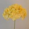 Artificial Hydrangea Golden Yellow 62cm - H139 H4