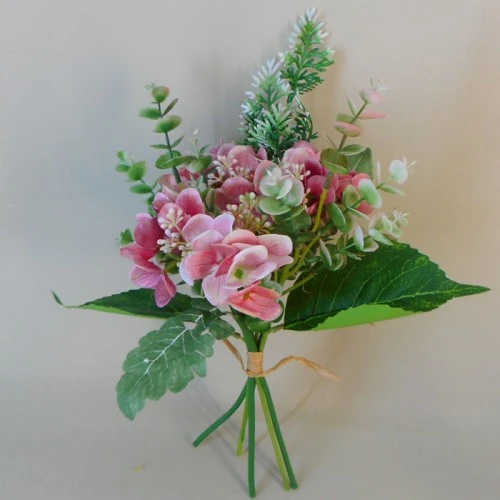 Lotte Hydrangeas Bouquet Pink 38cm - H166 Q3
