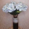 Artificial Hydrangeas Blue 79cm - H152 E4