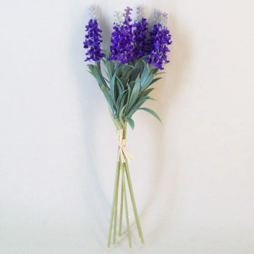 Artificial Lavender in Bloom Bundle Purple 33cm - L039 JJ3