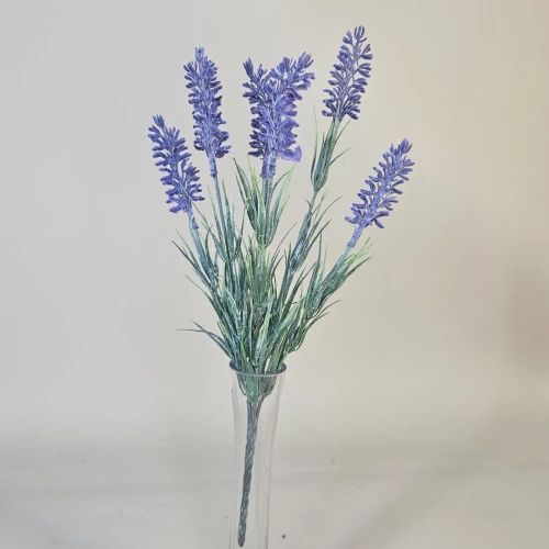 Fleur Artificial Lavender Bunch Purple 34cm - L166 I3