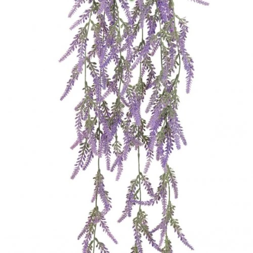 Artificial Lavender Plants Purple Trailing 99cm - L019 J4