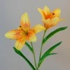 Artificial Tiger Lilies Yellow 46cm - L029 BX14