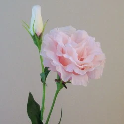 Artificial Double Lisianthus Candy Crush Pink 62cm - L160 E4