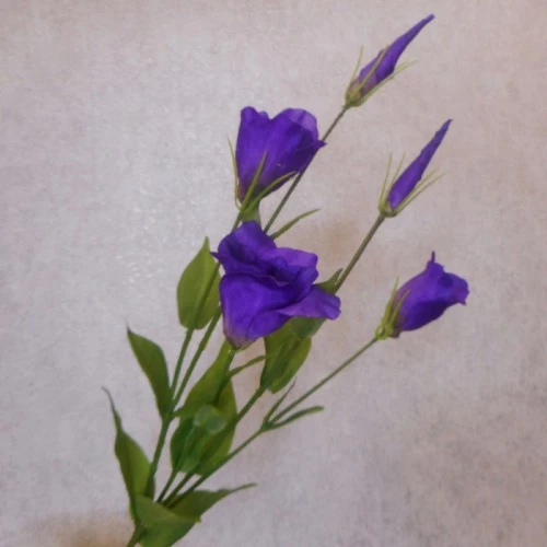 Artificial Lisianthus Purple 80cm - L017C L4