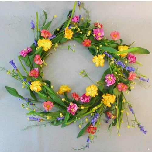 English Meadow Spring Flowers Wreath or Centrepiece - MED051 EE4