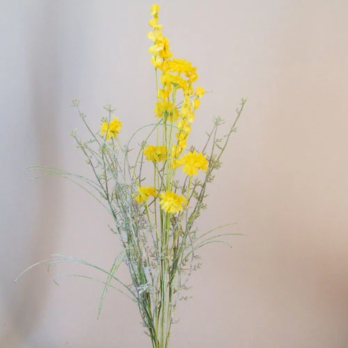 English Meadow Artificial Flowers Yellow Daisies 57cm - M078 EE3