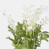 Artificial Mimosa Plants White 35cm - M096 I3