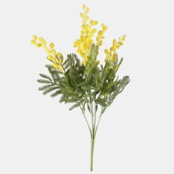 Artificial Mimosa Plants Yellow 35cm - M097 I2