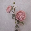 Artificial Peony Flowers Ducky Pink 72cm - P137 KK4