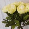 Peony Flowers Lemon 63cm - P117 L2