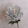 Artificial Peony Flowers Downton Light Blue 64cm - P221 O4