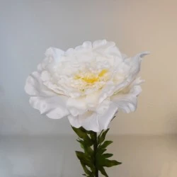 Giant Artificial Peony Cream 115cm | VM Display Prop - P106 