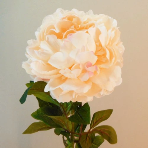 Large Artificial Peony Peach - P301 K2