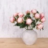 Artificial Peony Buds Large Pink 45cm - P153 N2