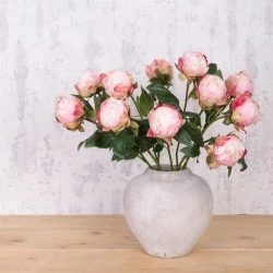 Artificial Peony Buds Large Pink 45cm - P153 N2