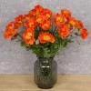 Artificial Icelandic Poppy Orange 72cm - P157 R3