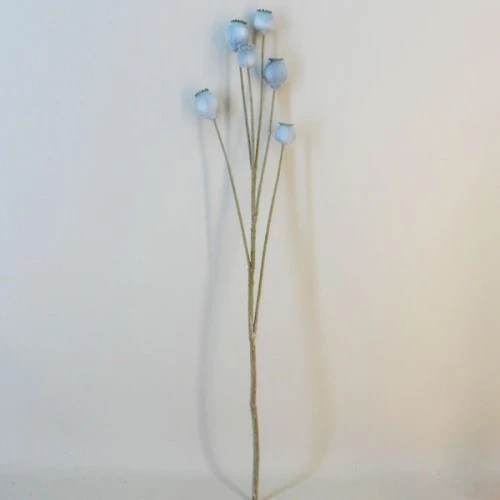 Artificial Poppy Seed Heads 76cm - P078 K2