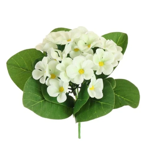Artificial Primula Plants Cream 18cm - P027 
