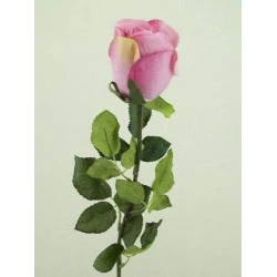 Prize Rose Bud Mid Pink 62cm - R156B L3