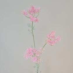 Faux Queen Anne's Lace Pink 80cm - Q008