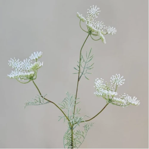 Faux Queen Anne's Lace White 80cm - Q003 