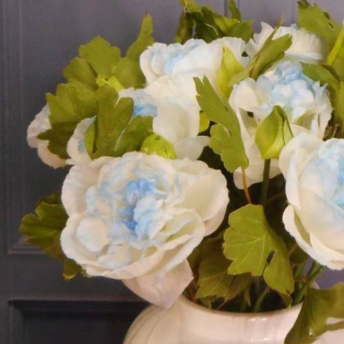 Ranunculus Light Blue 41cm - R756 O3
