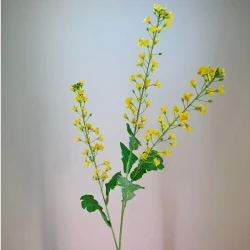 Artificial Rapeseed Flowers Yellow 111cm - R209 D1